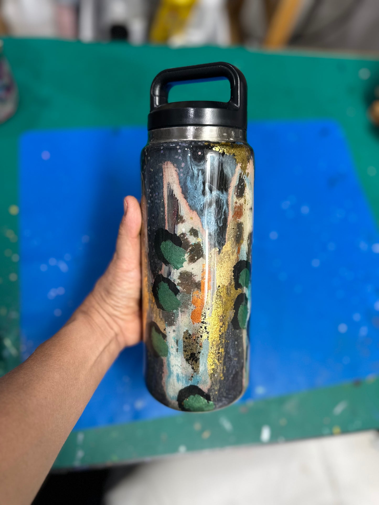 Yeti 36 oz Throwdown “Beautiful Disaster “ Tumbler