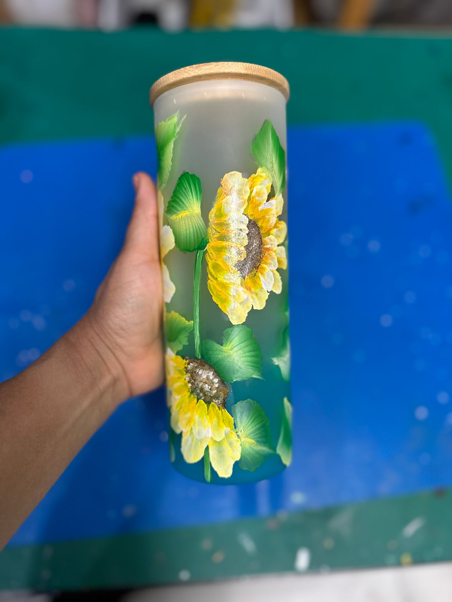Hand painted Tumbler