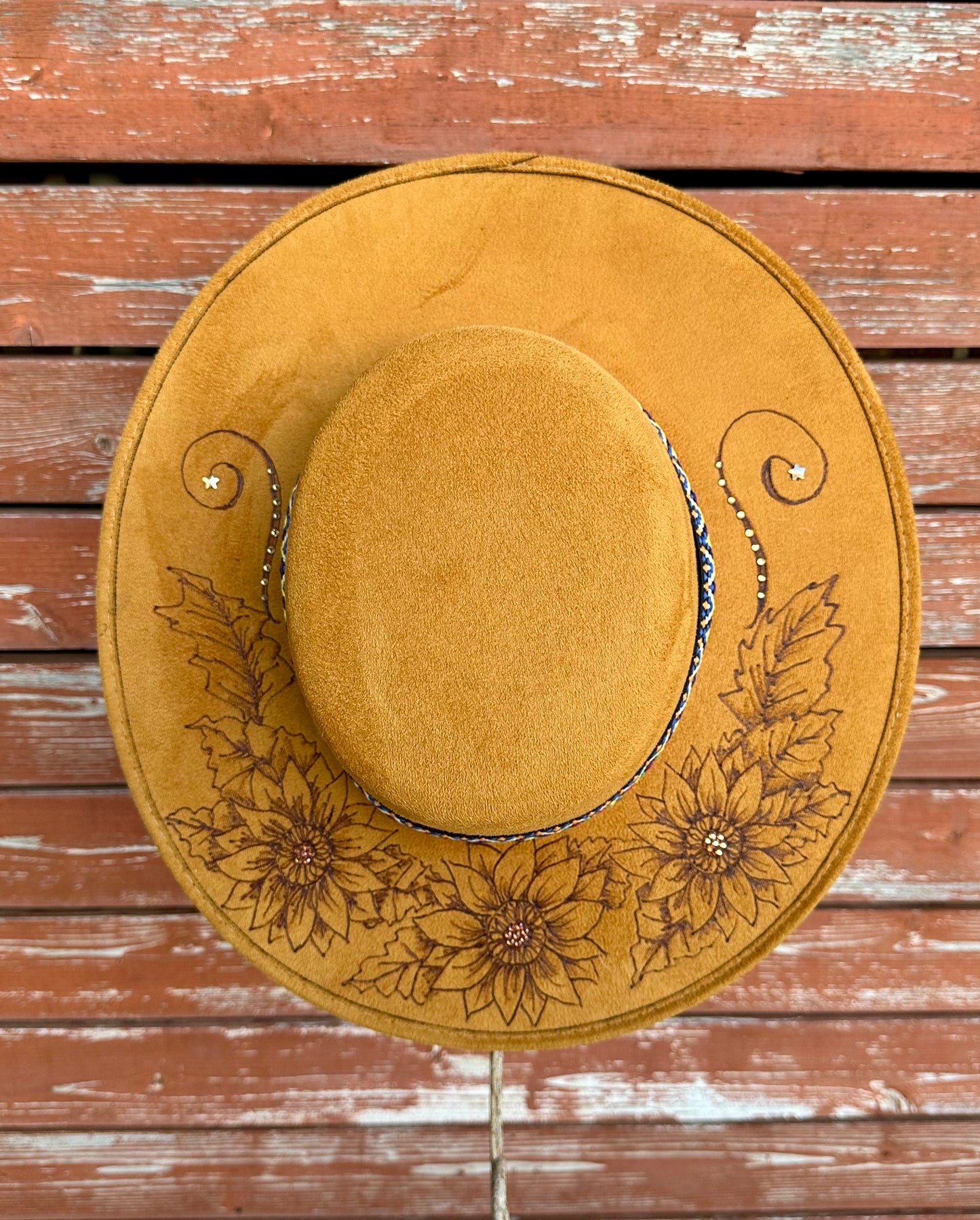 Mustard Sunflower Hat