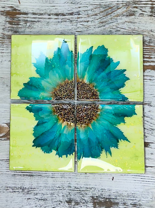 Resin Art Coasters (Set of 4)