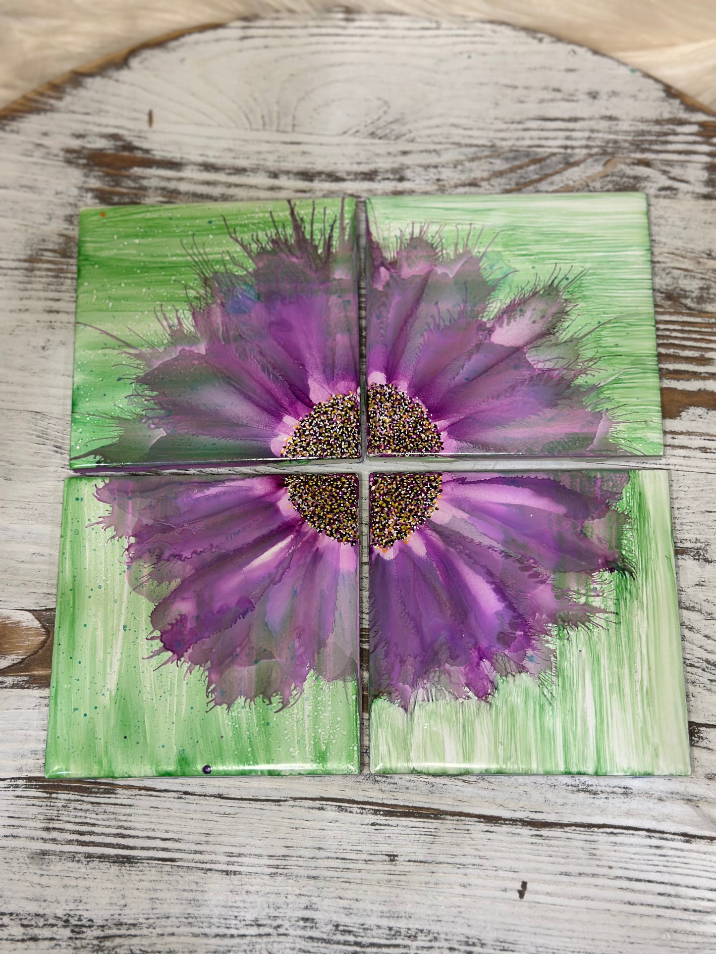 Resin Art Coasters (Set of 4)