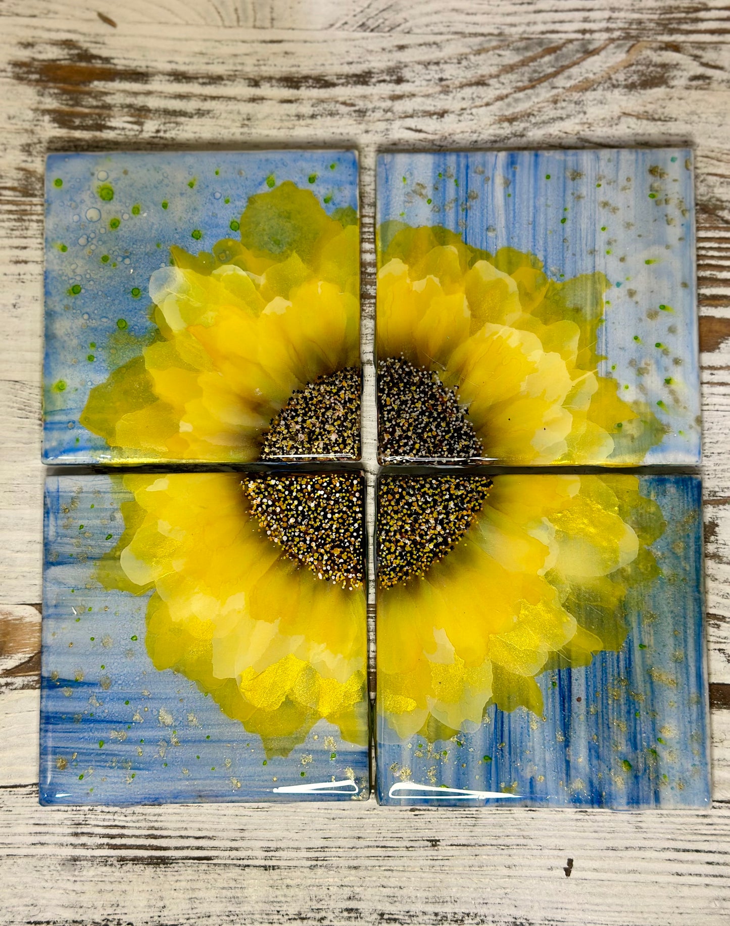 Resin Art Coasters (Set of 4)