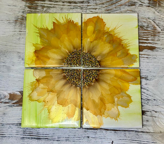 Resin Art Coasters (Set of 4)