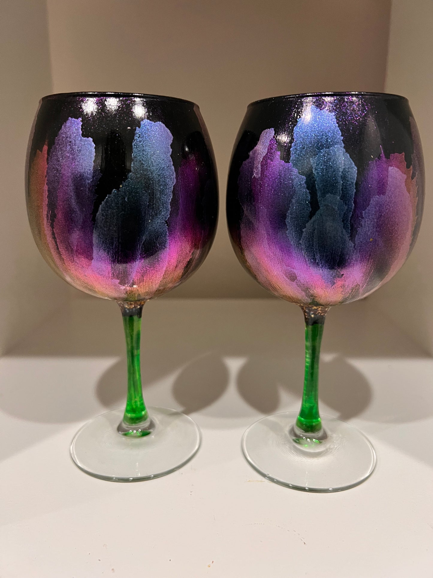 Flower Wine Glass Set