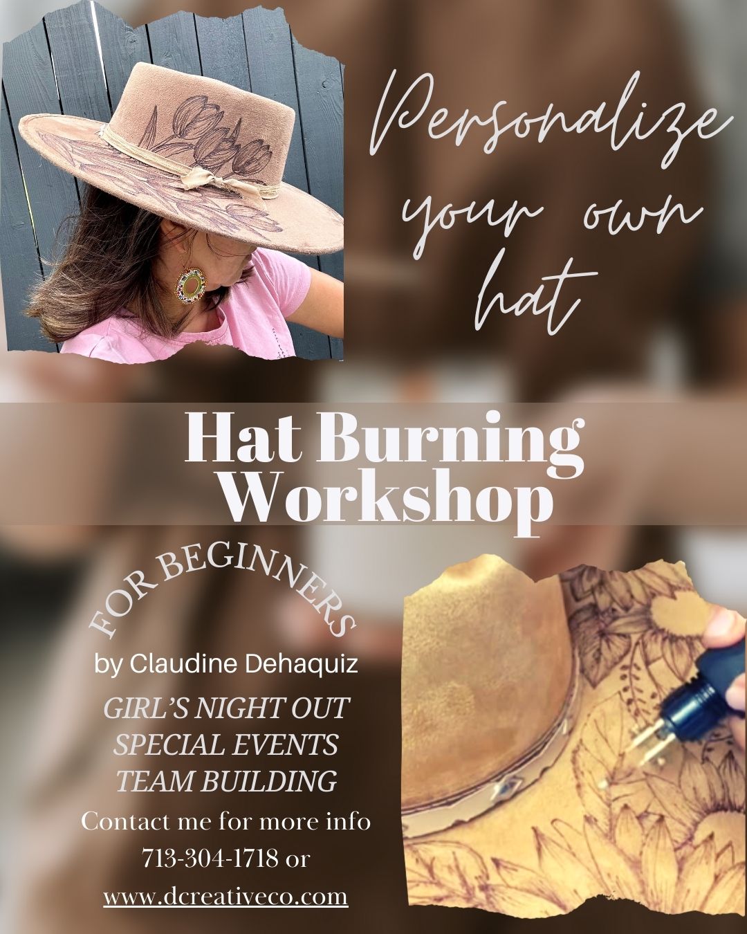 Hat Burning Workshop